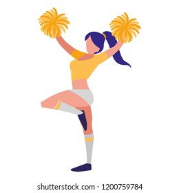 avatar cheerleader icon