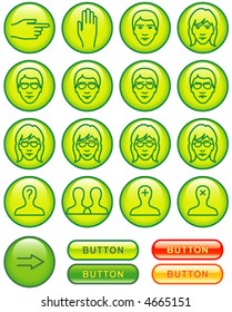 Avatar Collection (Vector)  You'll find more icons in my portfolio