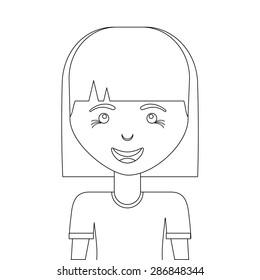 avatar concept design, vector illustration eps10 graphic 