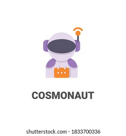  avatar cosmonaut vector icon from avatar collection. flat style illustration, perfect for your website, application, printing project, etc