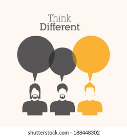 Avatar design over white background, vector illustration