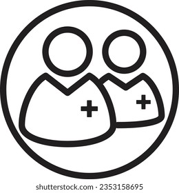 avatar, doctor icon, nurse, team medic icon, healthcare