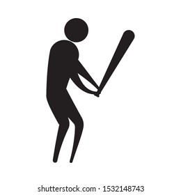 Avatar doing sport design, hobby competition game training and tournament theme Vector illustration