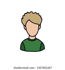 avatar doodle icon