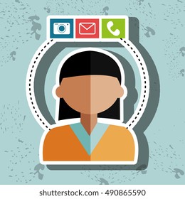 avatar email telephone camera