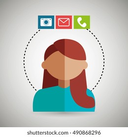 avatar email telephone camera