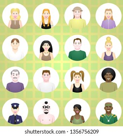 Avatar faces all races and professions  part 6 of 8