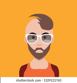 Avatar, flat design people character