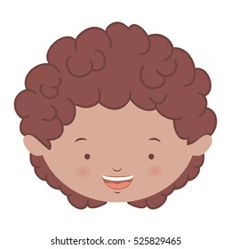 avatar front face brunette boy