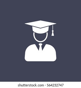 Avatar with Graduation Cap icon