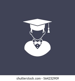 Avatar with Graduation Cap icon