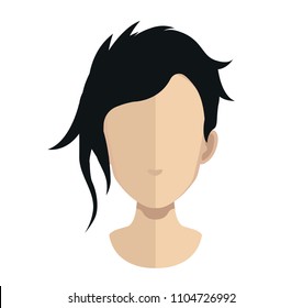 Avatar head with haircut 