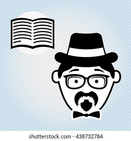 avatar hipster style design 