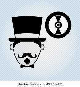 avatar hipster style design 