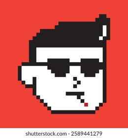 Avatar Icon 8 Bit for Web Company