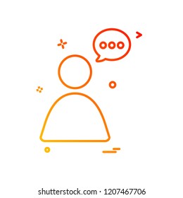 avatar icon design vector