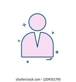 Avatar icon design vector 