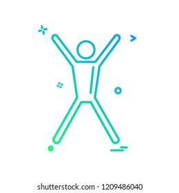 Avatar icon design vector