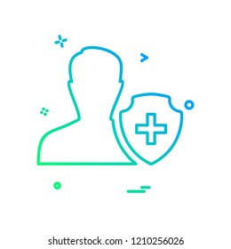 Avatar icon design vector