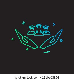 Avatar icon design vector