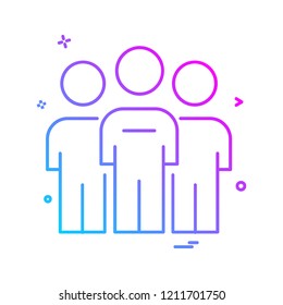 Avatar icon design vector