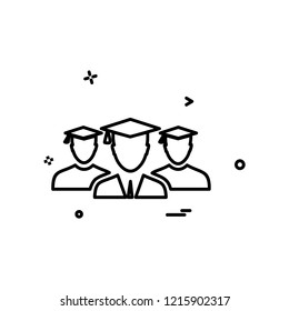 Avatar icon design vector