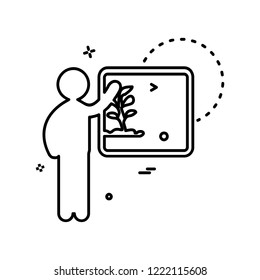 Avatar icon design vector