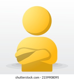 avatar icon design, vector illustration, best used for presentations or banner