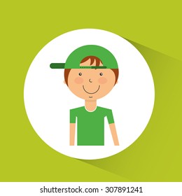 avatar icon design, vector illustration eps10 graphic 