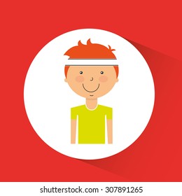 avatar icon design, vector illustration eps10 graphic 