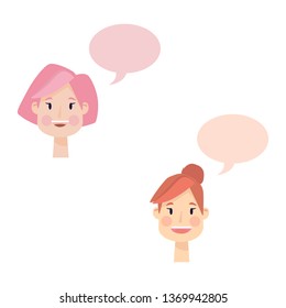 Avatar icon flat design web app shape best image white illustration sign