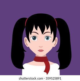 Avatar Icon Front view 