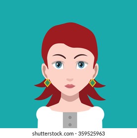Avatar Icon Front view 