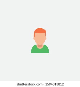 avatar icon graphic element Illustration template design