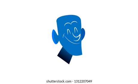 Avatar icon isolated vector illustration