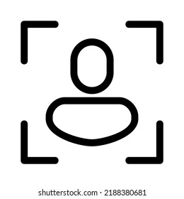 avatar icon or logo isolated sign symbol vector illustration - high quality black style vector icons
