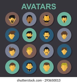 avatar icon set