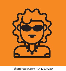 Avatar icon set suitable for info graphic, website and print media and interface. Line vector icon.