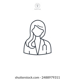 Avatar Icon theme symbol Ilustración vectorial aislada sobre fondo blanco
