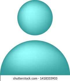 Avatar icon vector illustration. Man icon
