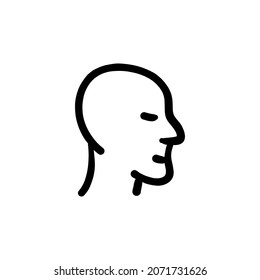 avatar icon in vector. Logotype - Doodle
