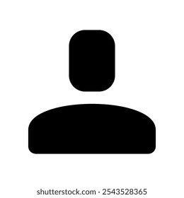 Ilustración de diseño de símbolo de Vector de ícono de avatar