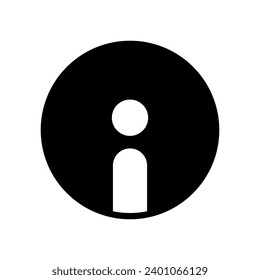 Avatar icon vector. User illustration sign account symbol. Personal Area logo.