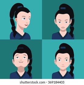 Avatar icons 