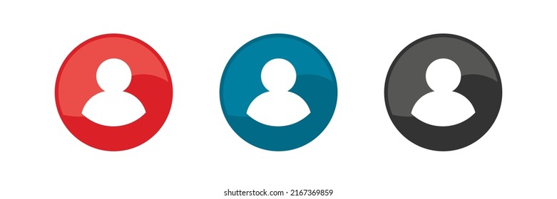 Avatar icons set. Vector illustration.