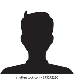 Avatar internet social profile. Vector