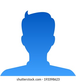 Avatar internet social profile. Vector