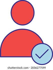 Avatar Isolated Vector icon which can easily modify or edit
