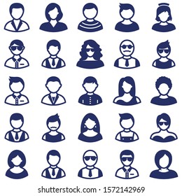 


Avatar Isolated Vector icons Set that can be easily modified or edited
