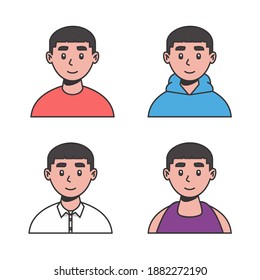 diseño plano de estilo avatar korano parte 2